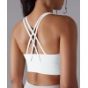 Безшовний топ для фітнесу та йоги TOP PREMIUM 04 (WHITE) Безшовний топ для фітнесу та йоги TOP PREMIUM 04 (WHITE)